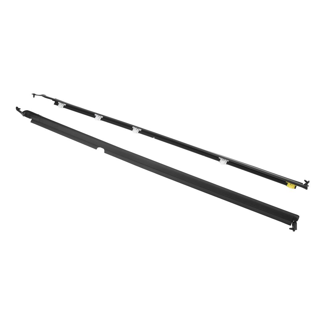 2PCS Weatherstrip Seals Door Glass Window NA01 59 810F Left Right Replacement For Mazda Miata MX?5