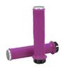 2PCS ENLEE Mountain Bike Handlebar Grips Comfortable TPR Rubber Locking MTB Bicycle GripsPurple