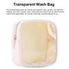 Прозрачная мини-косметичка, прозрачная косметичка на молнии, ПВХ, водонепроницаемая дорожная косметичка, органайзер, портмоне для женщин и девочек