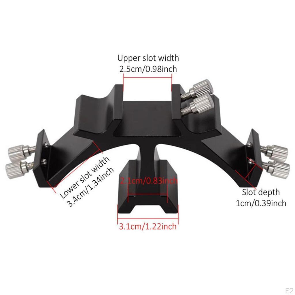 Кронштейн видоискателя Удобная сборка рамки телескопического искателя из алюминиевого сплава