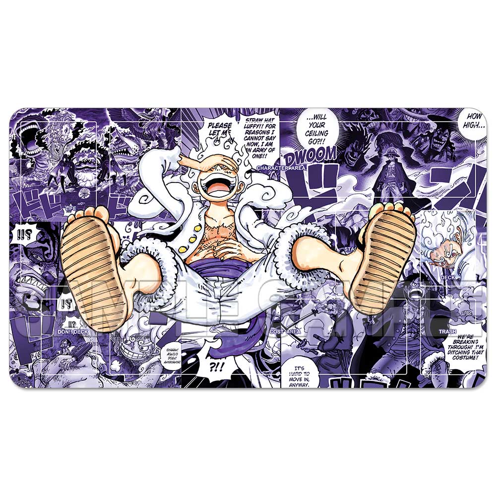 OPCG One Piece Игровой коврик Луффи Ло Зоро Эйс Перона Коврик для игры в коллекционные карточные игры Специальный коврик для игры в карточные игры на столе