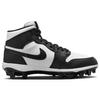 Кроссовки Air Jordan 1 Mid TD Черный Белый 2023 Мужские FJ6805-100
