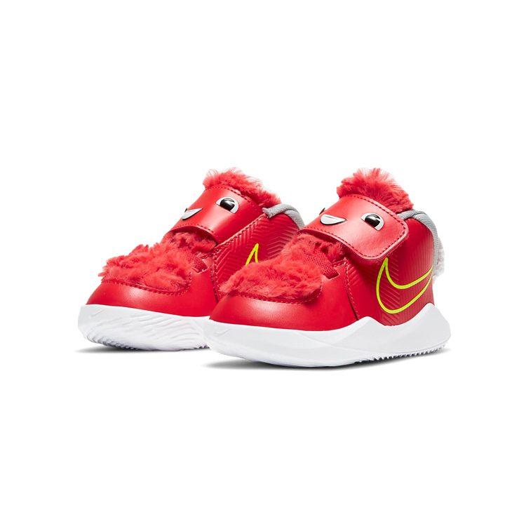 Nike Детские кроссовки Team Hustle D9 Lil "Fast N Furry - Chile Red" CT4066-600