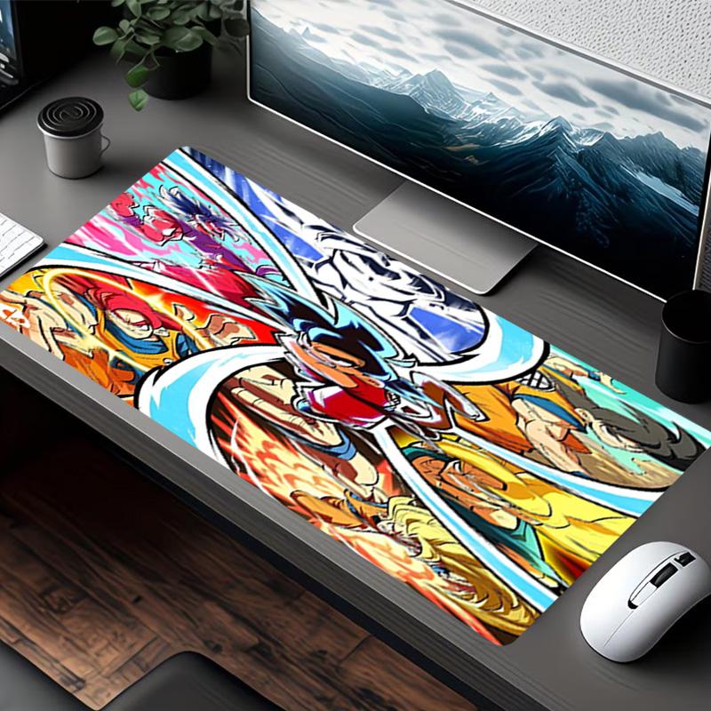 DRAGON BALL Print Mouse Pad, for Keyboard Pad Laptop PC Mat for Office Home Use, Desk Decor, Perfect Birthday Gift for Gamers