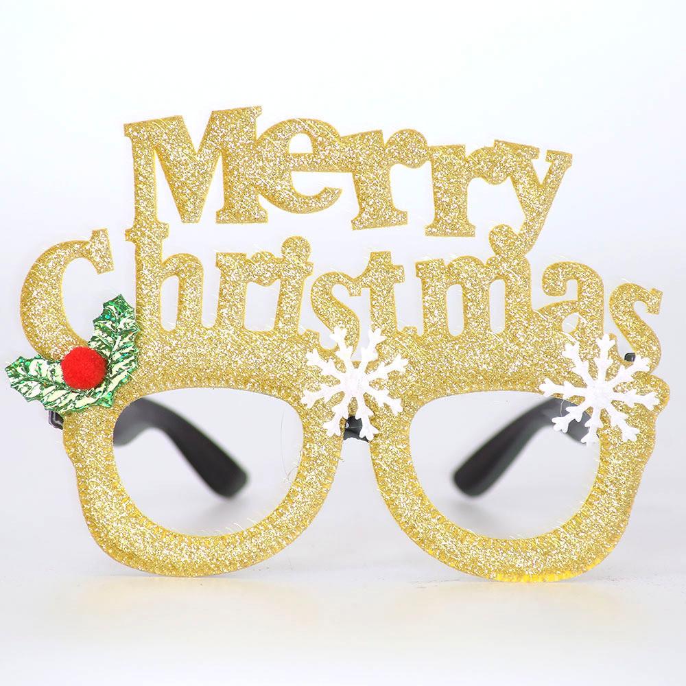 Vibrant Christmas Party Glasses For Children With Playful Reindeer Antlers And Festive Snowman Themes