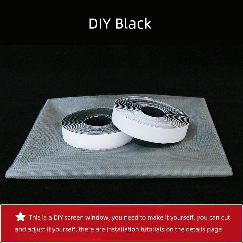 Anti Insect Window Screen Mesh Adjustable DIY Window Net Anti Mosquito Mesh Screen Protectors Bug Curtain Anti Fly Curtain