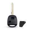 KEYYOU For Toyota Camry Rav4 Corolla Prado Yaris Tarago Cruiser Land 2 Button TOY41/TOY43/TOY47/TOY48 Remote Key Shell With Pad
