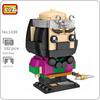 LOZ 1439 Legend Journey To The West Monk Sha Monster Weapon Model DIY Mini Blocks Bricks Building Toy for Children Gift No Box