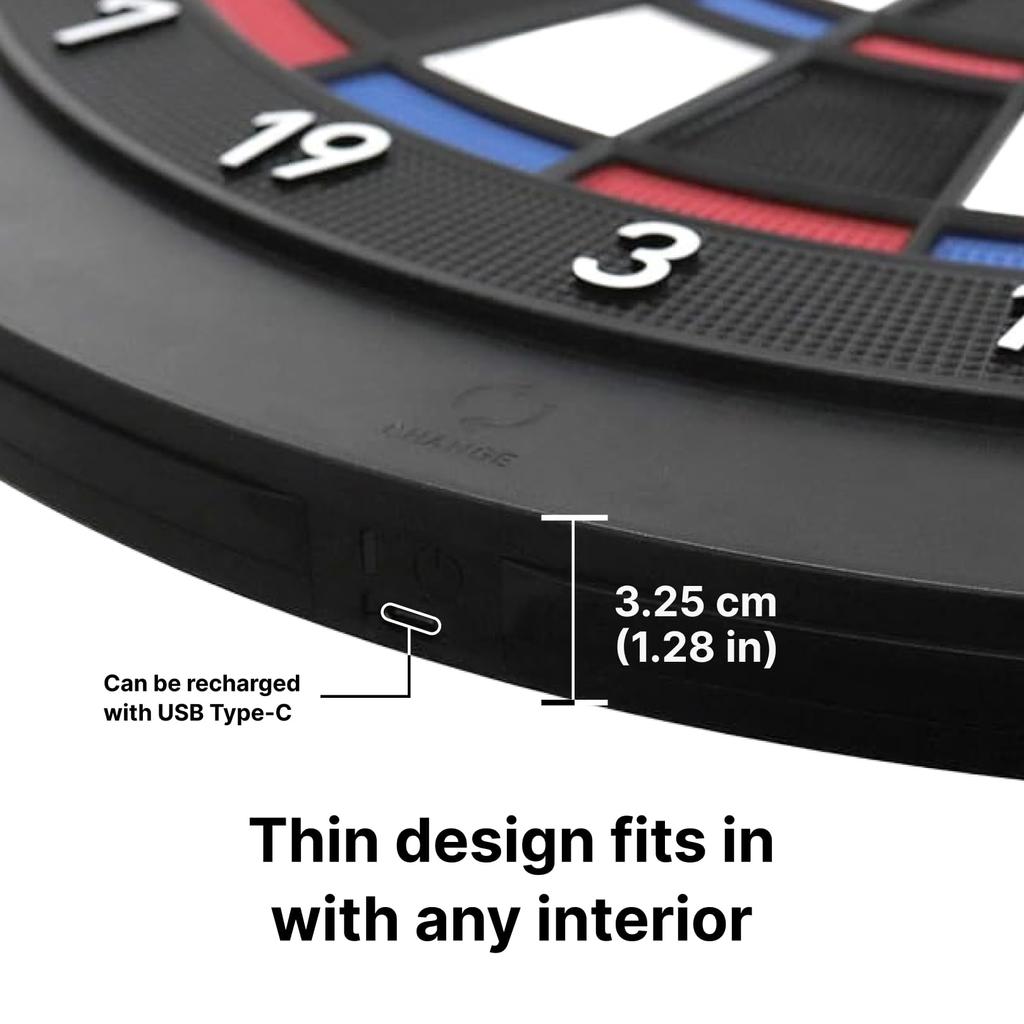 Darts Board DARTSLIVE Home Black Single Item Dlb0003