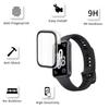 Чехол совместимый Huawei Band 10/Band 9/Band 8 - Жесткая защита умные часы прозрачный чехол защитное стекло Phonillico®