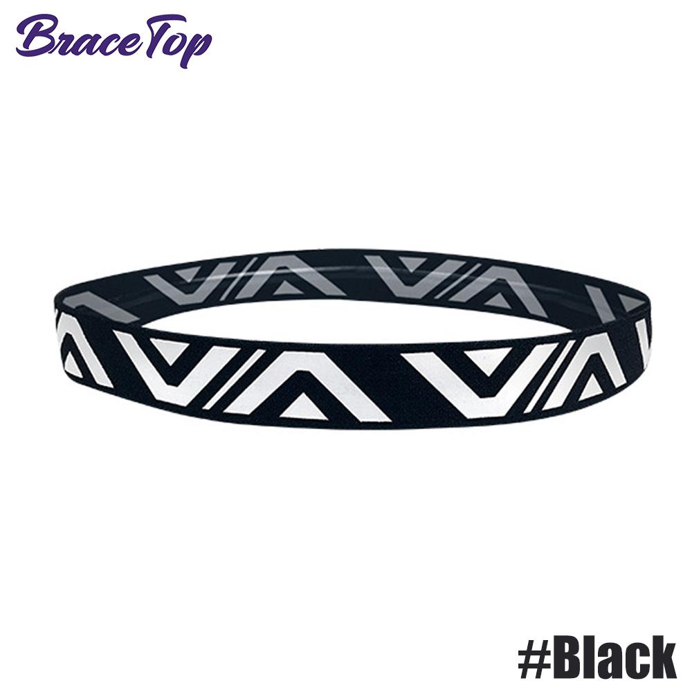 Bracetop 20 цветов спортивная повязка на голову для йоги, нескользящая, для бега, фитнеса, эластичная, впитывающая пот, футбольные аксессуары для волос, женская, мужская