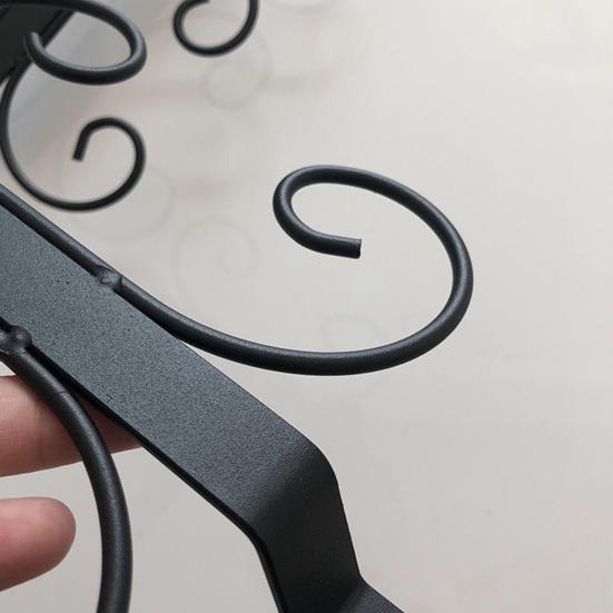 Стойка для бокалов для вина под шкафом, подвесной дизайн, металлическая стойка для бокалов с высококачественным покрытием, украшение для дома