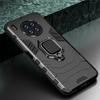 KEYSION Shockproof Armor Case for Honor 50 Lite 10X Lite X30i Silicone + PC Ring Stand Phone Back Cover for Huawei Nova 8i Y60