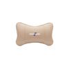 M logo Car Valve Cap Auto Seat Headrest Leather Neck Pillow Head Support For BMW X1 X2 X3 X5 X4 X6 X7 iX3 F20 F10 F07 E70 E46 FY6