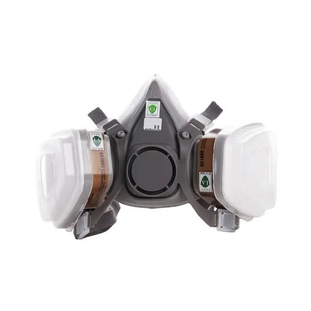 Новый 7-в-1 6200 Пылезащитная маска для окраски, распыления пыли, газа, респираторный фильтр, органический пар, химический газ для лица, безопасность половины работы