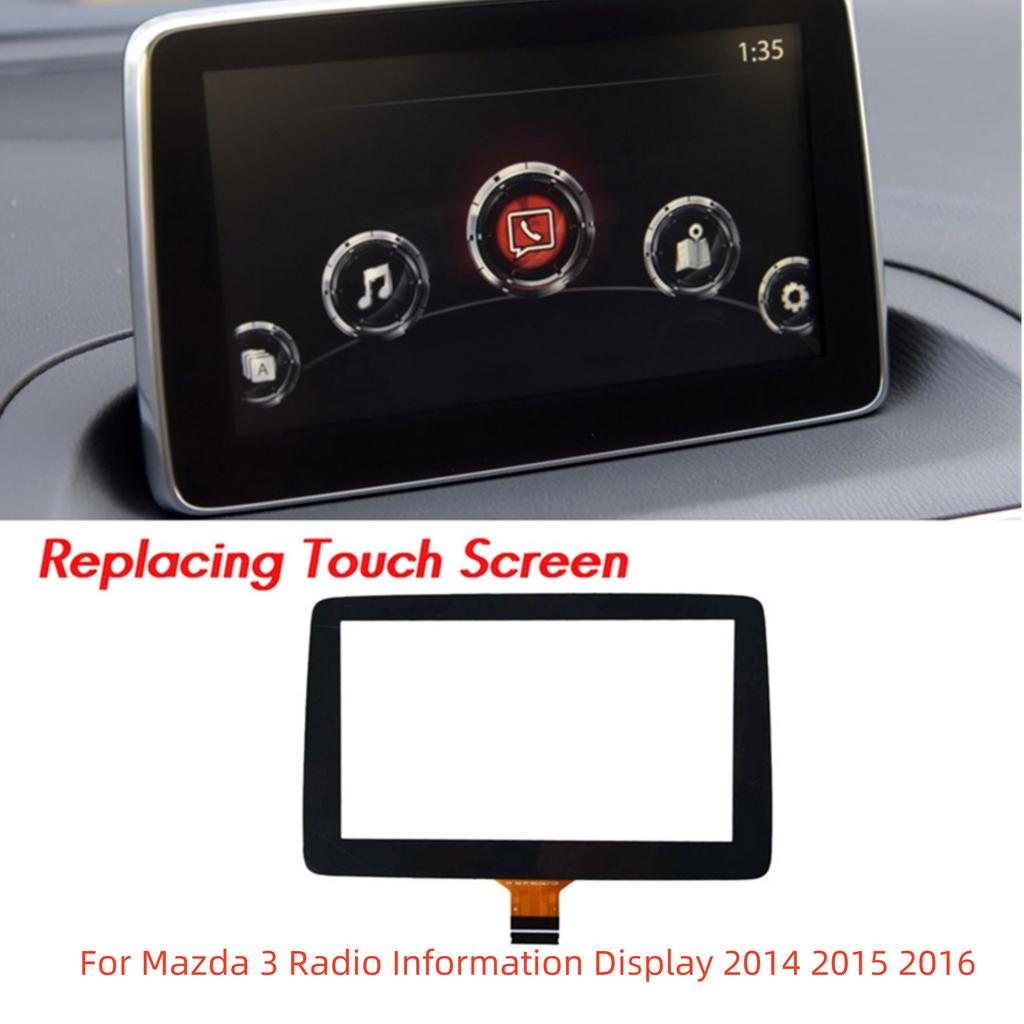 7" Сенсорный экран Стекло Дигитайзер для Mazda 3 2014-2016 Информационный дисплей BHP1611J0D K40005A29F