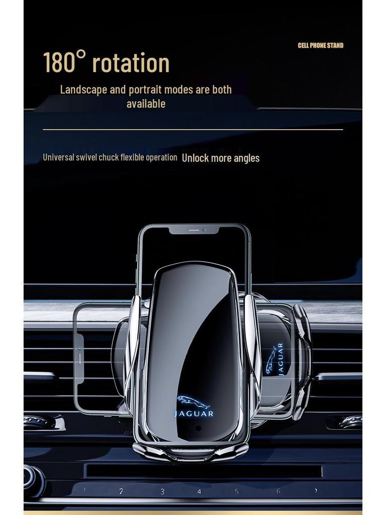 Беспроводная быстрая зарядка держатель для телефона подставка Jaguar XF/XFL/XEL/E-PACE
