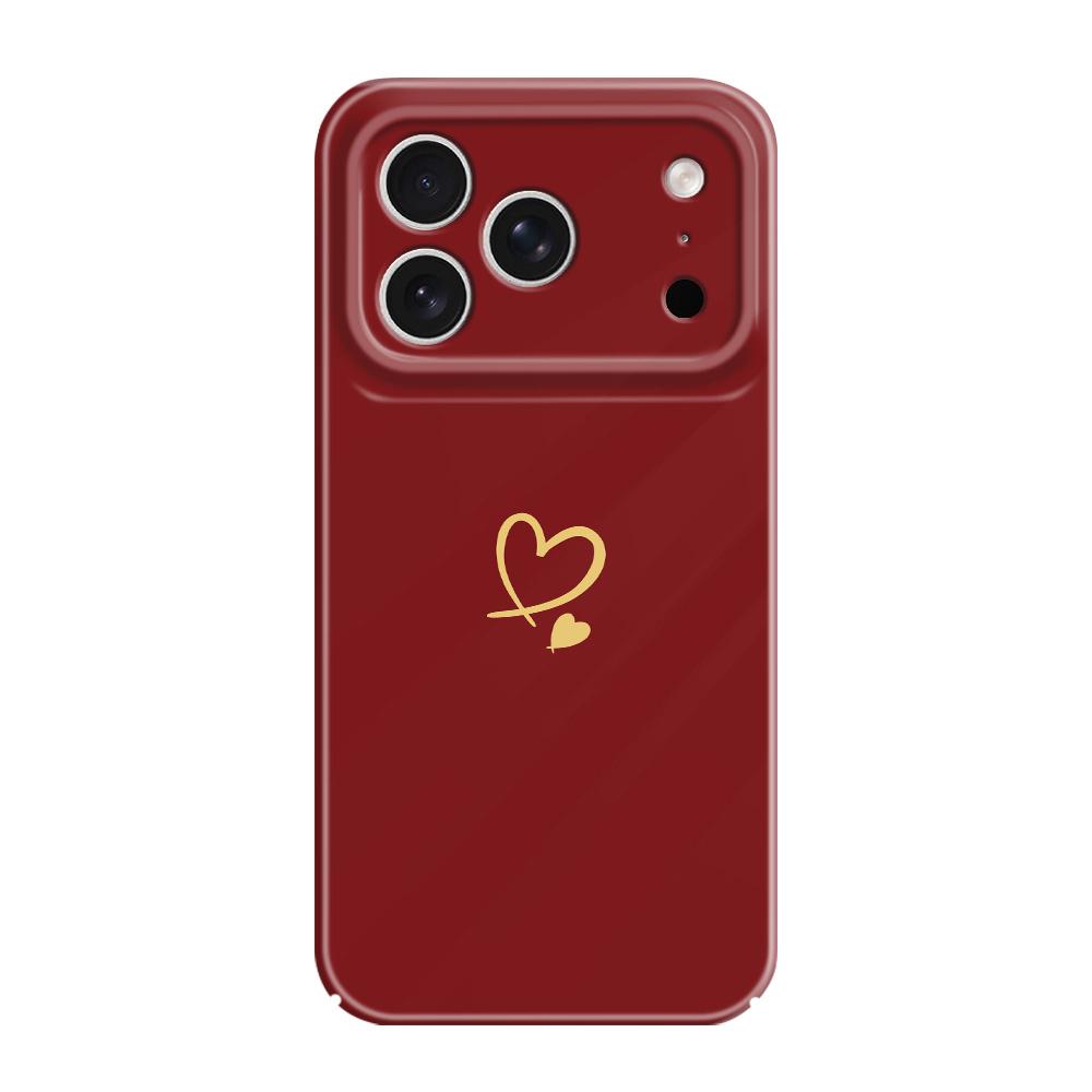 Простой Чехол Для Телефона С Надписью Любовь Для iPhone 17 Air 16 16E 15 14 Plus Pro Max Пленка Жесткий Чехол
