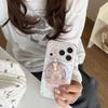 Розовый Мишка с Бантом Магнитный Чехол для Телефона для iPhone 15/16/17 Pro/Pro Max