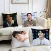 Чехол для подушки Ji Chang-wook, двусторонний, из плюша – Для автомобиля, дивана, спальни, идеален в качестве подарка.
