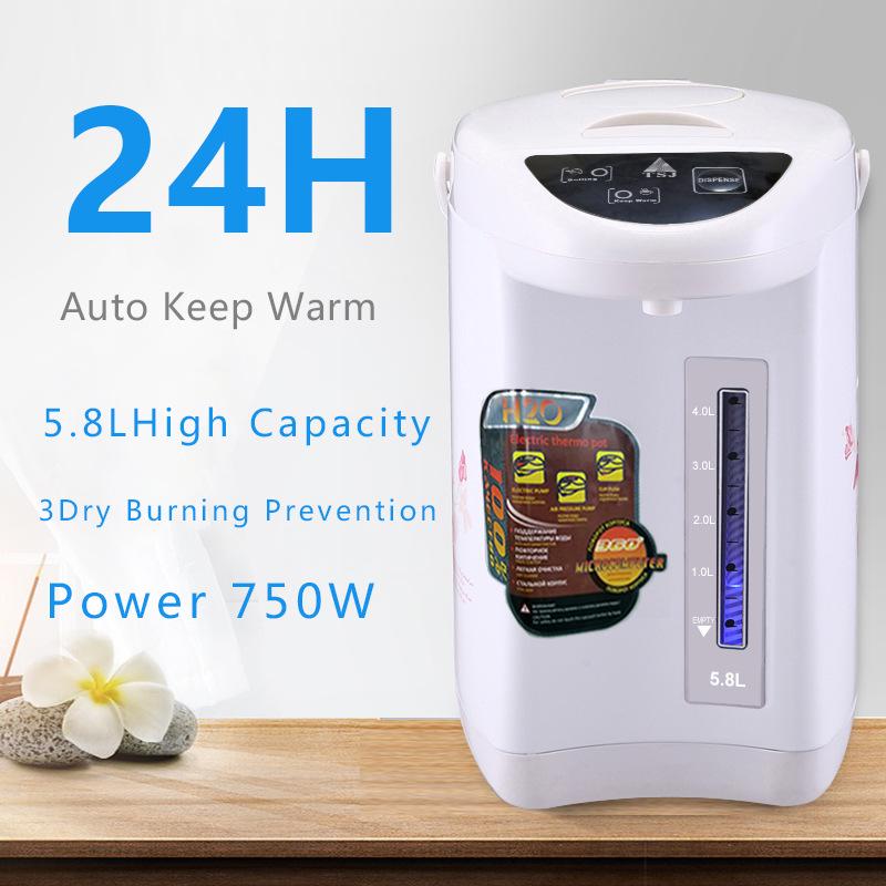 Электрический чайник TSJ 110В/220В из нержавеющей стали с бытовой изоляцией и функцией поддержания постоянной температуры