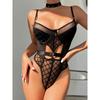 Мода Ретро Лето Новинка Экспорт Сетчатая ткань Сексуальный Удобный Прозрачный Пояс Холтер Треугольный Комбинезон Топы