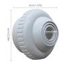 8X Swimming Pool Spa Return Jet Fitting Massage Nozzle Inlet Outlet Bath Tub Nozzle With Adjustable Jet Eyeball-B61B