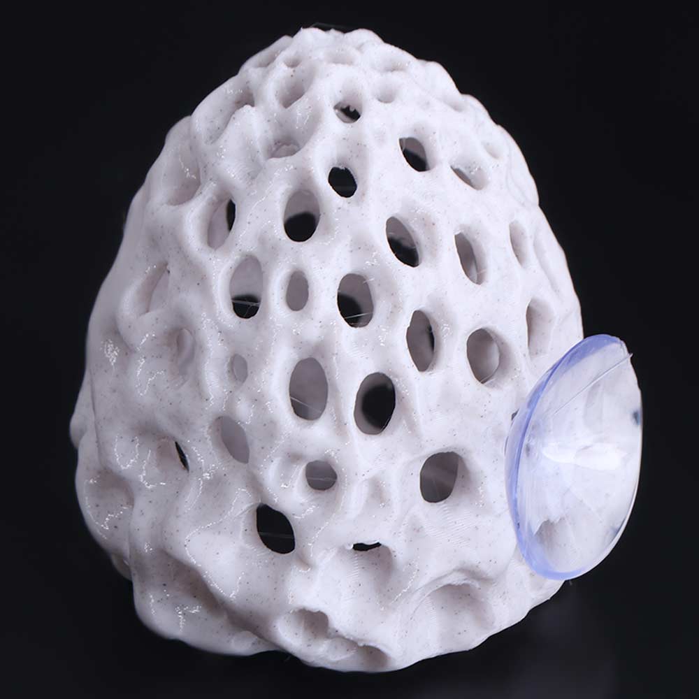 Plastic Water Grass Cultivation Dish 3D Print Simulation Porous Coral Stone For Fish Tank