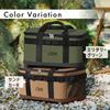 Soft Cooler Box with 23L Capacity, Triple-Layer Insulation, Foldable for Storage, Includes Carabiners in 3 Colors, Perfect for Picnics, Camping, and