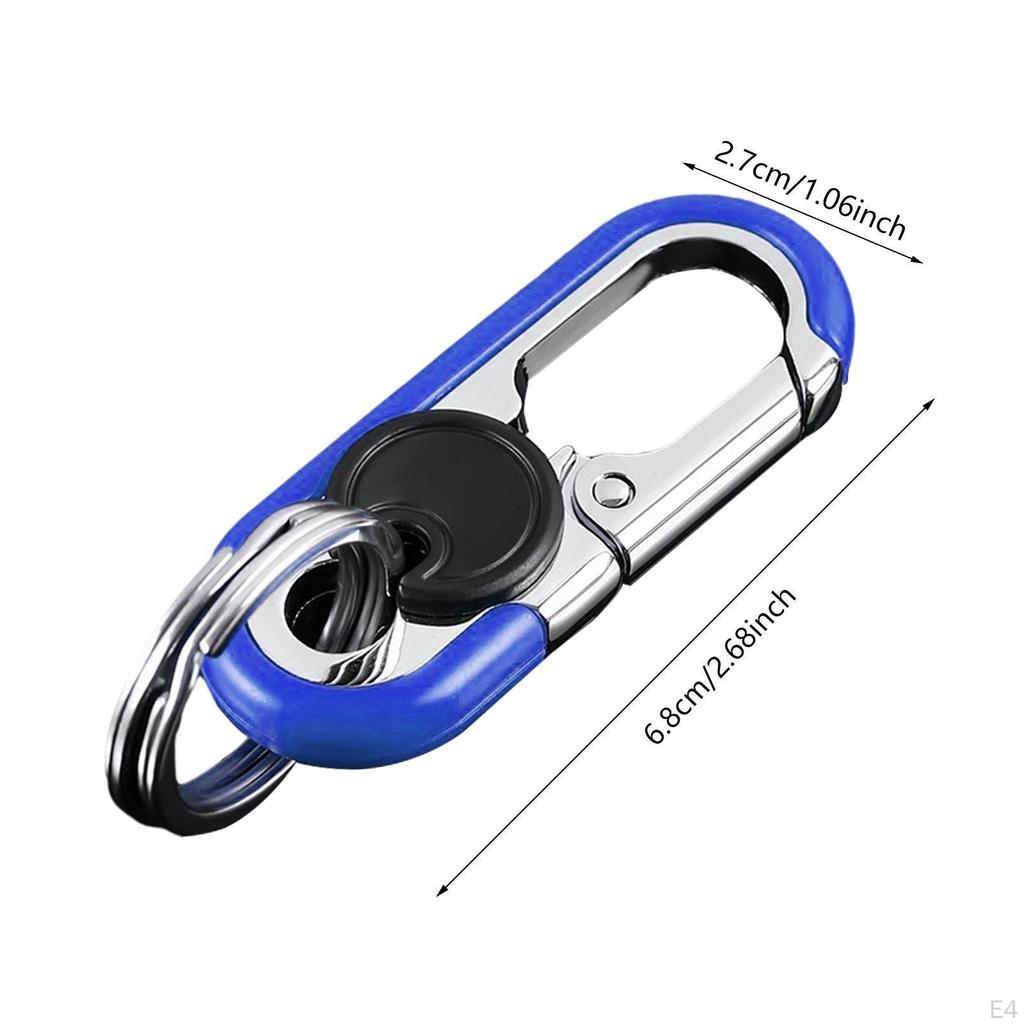 Men's Car Key Chain, Creative Zinc Alloy Keychain for Men