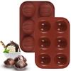 Полушаровая сфера Силиконовый торт Маффин Шоколадная бомба из горячего шоколада 