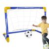 Foldable Kids Soccer Goal High-Strength Frame Indoor Soccer Post Frame Kit Home Games