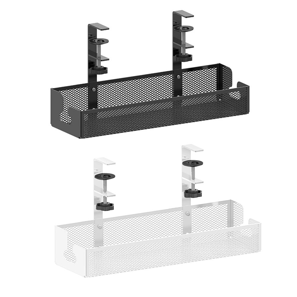 Подстольный зажимной органайзер для проводов, не требующий сверления, держатель для укладки кабелей, держатель для подвешивания розеток для организации кабелей и удлинителей