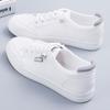 Little White Shoes Women's 2025 Summer Shoes New Versatile Mesh Breathable Thin Flat-bottomed Sports Net Shoes Casual Board Shoes