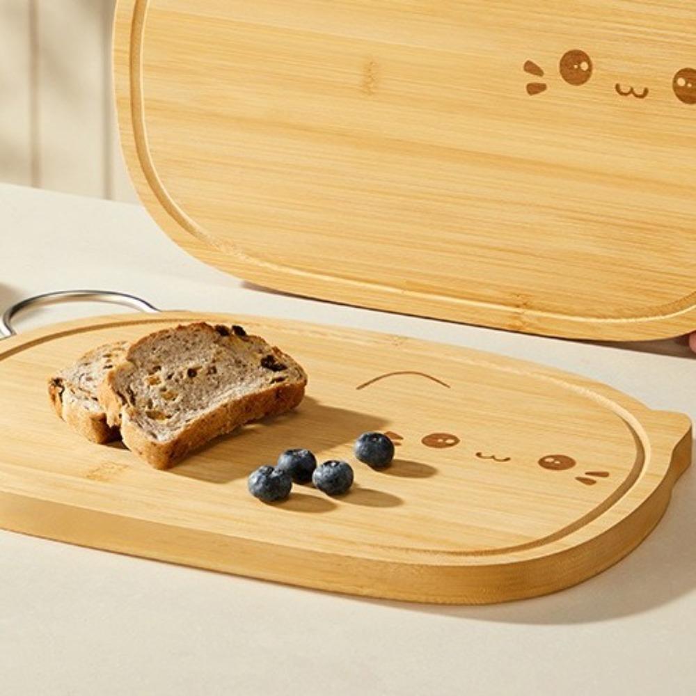 Cartoon Pattern Chopping Board Wood Chopping Blocks Cute Cutting Board  Bread