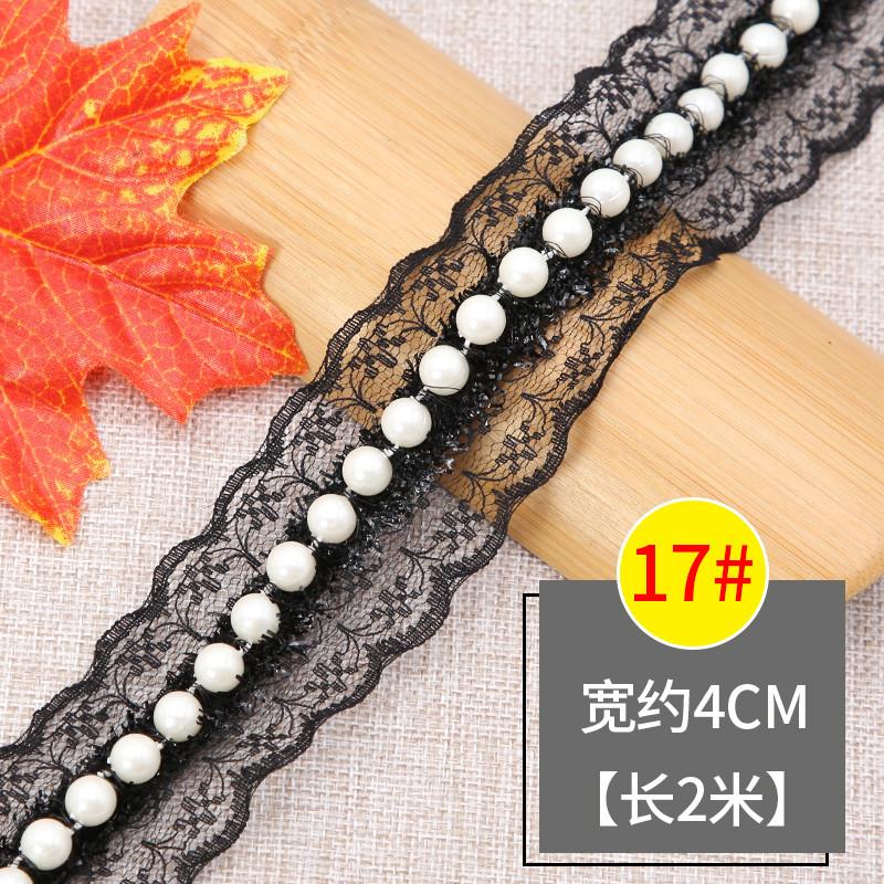 Bead Lace Lace Accessories Clothes Xiaoxiangfeng Handmade Decorative Pearl Diy Collar Skirt Silk Webbing Accessories