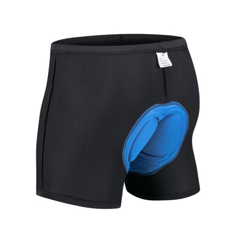 Mens Cycling Shorts With Thick Gel Pad Breathable Quick-Dry Bike Underwear Mountain Road Use