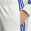 adidas Женские повседневные спортивные брюки Originals в ретро-стиле, свободные, широкие, с боковыми разрезами, с 3 полосками, белые с синим IY7121
