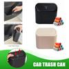 Universal Organizer Car Clamshell Trash Bin Hanging Vehicle Garbage Dust Case Storage Box ABS Square Pressing Trash