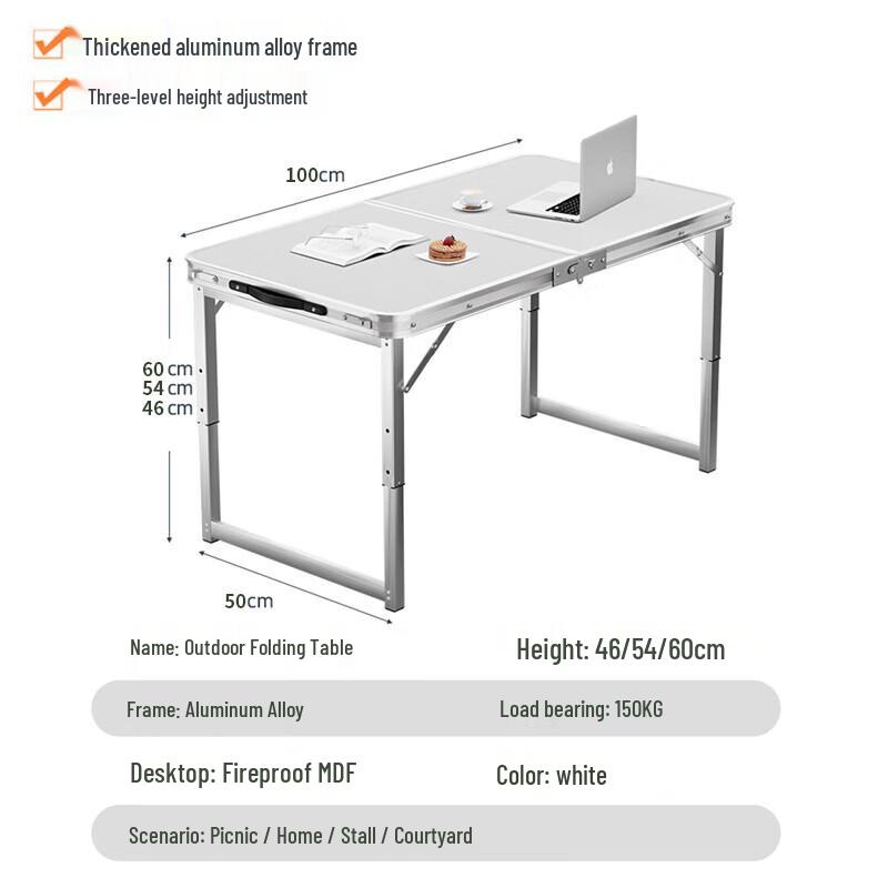 Zhan Ge Portable Outdoor Picnic Folding Table
