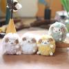 Adorable Fluffy Sheep Plush Keychain Cute Soft Stuffed Animal Bag Charm Toy