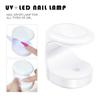 Мини-лампа для ногтей, сушилка для ногтей, УФ-светодиодная лампа, портативный кабель Micro USB, лампа для сушки геля для домашнего использования