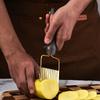 Ручной нож из нержавеющей стали для нарезки картофеля, резаки для картофеля фри, домашние фри-ломтерезки, инструменты для фруктов и овощей, кухонные гаджеты