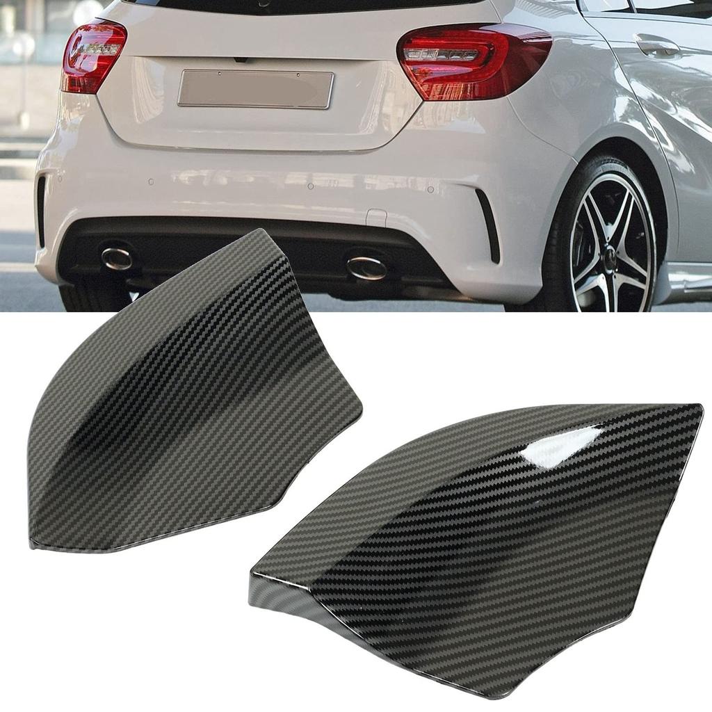 KIMISS Rear Bumper ABS Left and Right Car Bumper Easy Design Splitter, Plastic, Set, Diffuser, Installation, Spoiler-Like