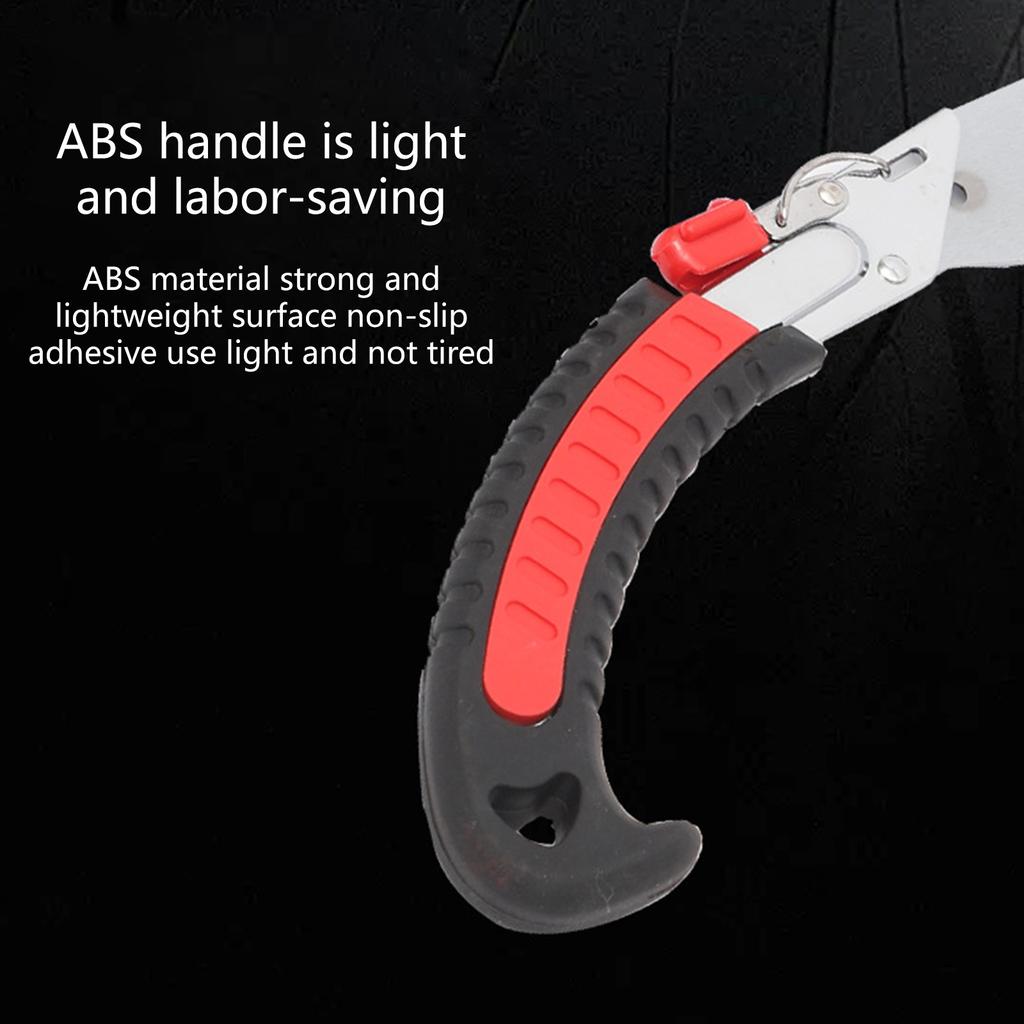 Hand Saw 20Inch Bending Pull Saw Woodworking Tool Garden Wall Panel Saw Fine Tooth Pruning Hand Saw