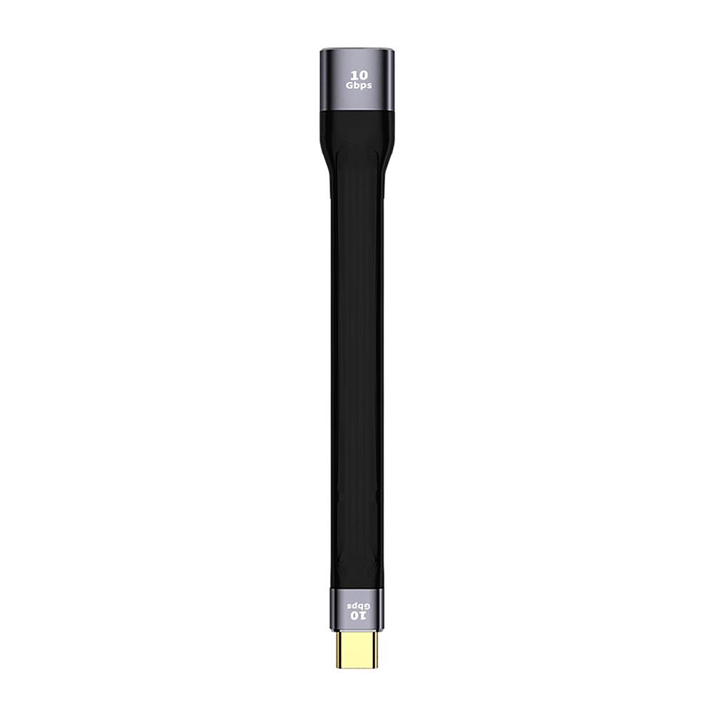 Flexible Data Charging Cable Type-c Male-to-male / Usb Male To Type-c Male / Usb Female To Type-c Male Short-line High-speed 10g Fast Charging