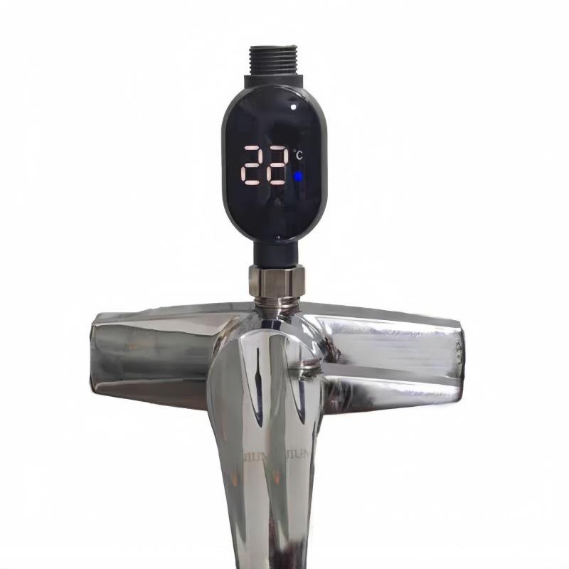 Цифровой светодиодный термометр для воды в ванну для ребенка - Водонепроницаемый дисплей температуры душа