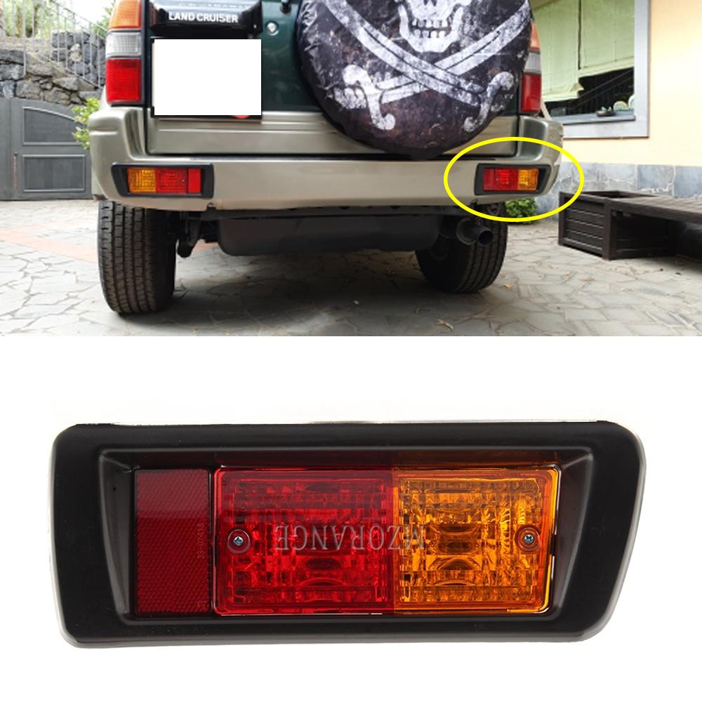 12V Rear Bumper Tail Lights for Toyota Land Cruiser Lc90 3400 Fj90 Fj95 2700 1996-2003 Auto Parts 81550-60440 81550-60520