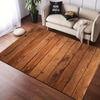 1PC Wooden Pattern Kitchen Rugs Non-Slip Home Door Mats Pop Design Bathroom Rug Bath Mat Carpet for Home Sink Laundry Decor