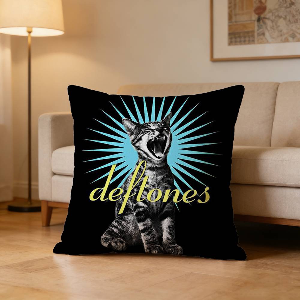 DDeftones BBand Pillow Case Cushion Cover Throw Pillow Case For Car Sofa
